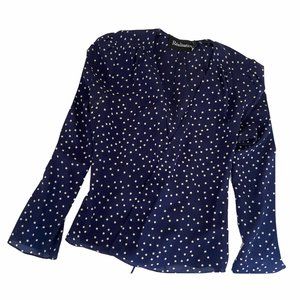 REALISATION PAR BIANCA TOP IN BLUE STAR